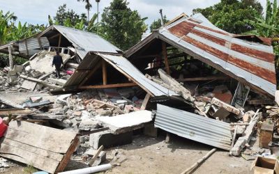 PKK Desa Rensing Bat Galang Dana Untuk Korban Gempa Lombok