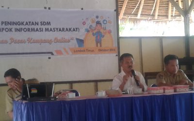 Peningkatan SDM Melalui Pelatihan Pasar Kampung Online