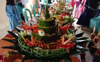 11 Peserta Ikuti Lomba Nasi Tumpeng Tingkat Desa Rensing Bat