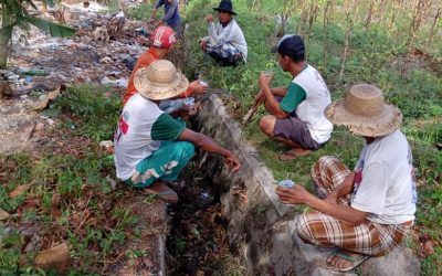 P3A Loker Ajak Petani Bersihkan Saluran Irigasi Menjelang Masuk Musim Hujan