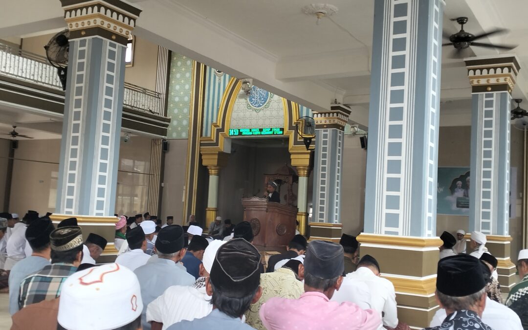 Ratusan Jema’ah Hadiri Pengajian Maulid Nabi di  Rensing Bat