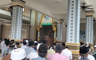 Ratusan Jema’ah Hadiri Pengajian Maulid Nabi di  Rensing Bat