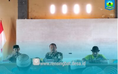 Musyawarah P3A Subak Loker Rensing Bat, Reshuffle Pengurus dan Gotong Royong
