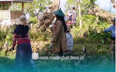 Sambut Ramadan 1447 H, Warga Rensing Bat Bersihkan Makam