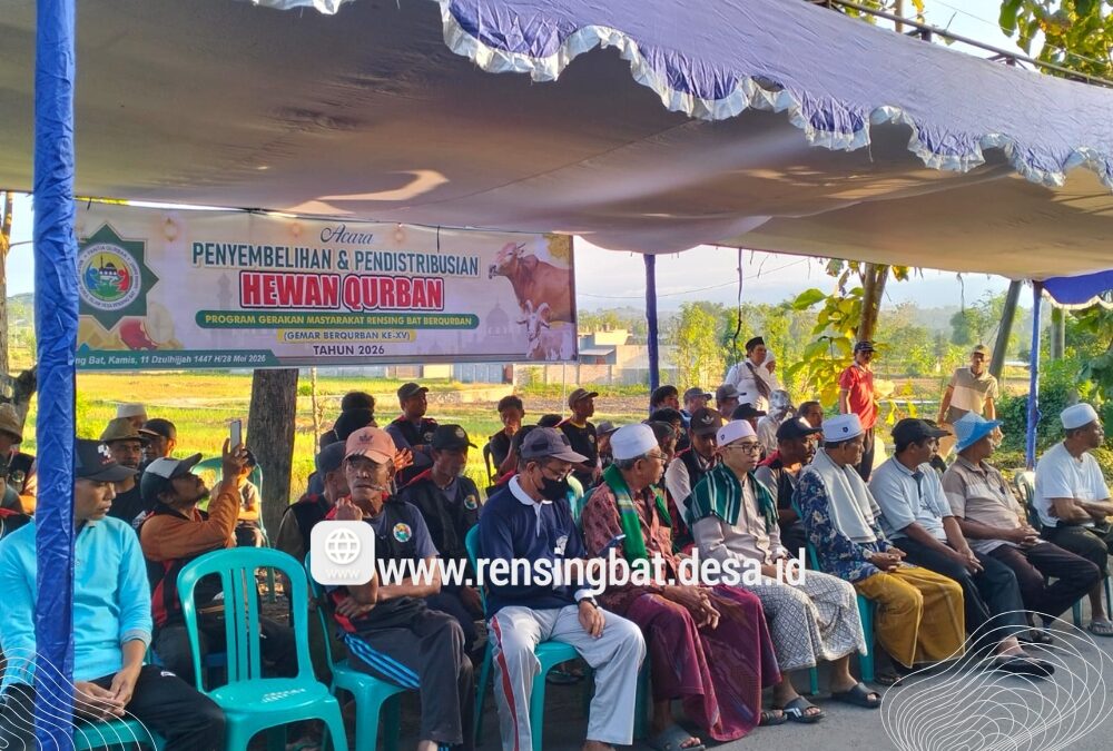 Semangat Berbagi Melintas Batas: Masjid Rensing Bat Sembelih 8 Ekor Hewan Qurban